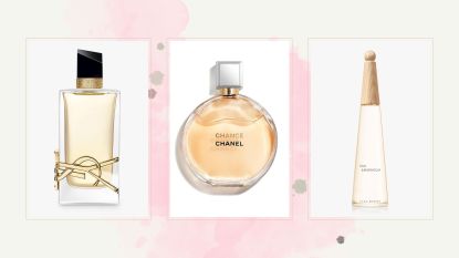 three of the best long-lasting perfumes as tested by woman&home from YSL, Chanel and Issey Miyake